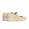 Zapatos Casual Mujer Pitillos 20101 Beig