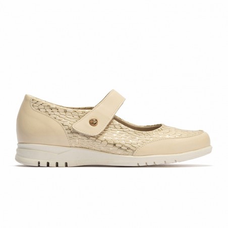 Zapatos Casual Mujer Pitillos 20101 Beig