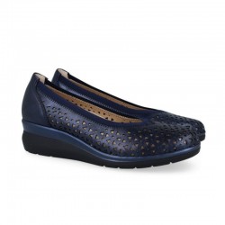 Zapatos Casual Mujer Pitillos 10371 Marino