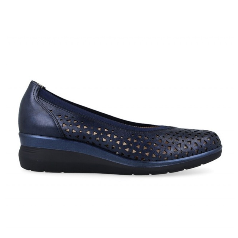 Zapatos Casual Mujer Pitillos 10371 Marino