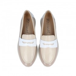 Mocasines Mujer Pitillos 10420 Beig