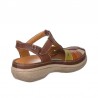 Sandalias Planas Mujer Laura Azaña 11987 Cuero