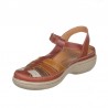 Sandalias Planas Mujer Laura Azaña 11986 Rojo