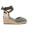 Cuñas Mujer XTI 143841 Kaki