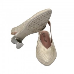 Zapatos de Tacón Mujer Pitillos 10510 Oro