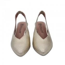 Zapatos de Tacón Mujer Pitillos 10510 Oro