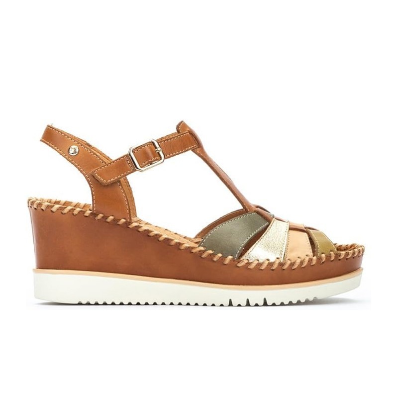 Cuñas Mujer Pikolinos W3Z-1836 Cuero
