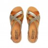 Sandalias Planas Mujer Pikolinos W4N-0650 Cuero