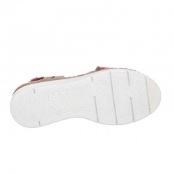 Cuñas Mujer Fluchos F2135 Rojo