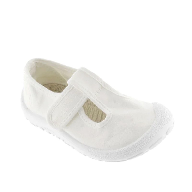 Zapatillas Lona Ba Niña Victoria 1370108 Blanco