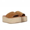 Sandalias Planas Mujer Chika10 Bonna 25 Cuero