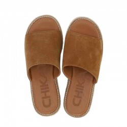Sandalias Planas Mujer Chika10 Bonna 25 Cuero