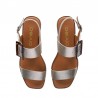 Sandalias de Tacón Mujer Chika10 Binka 04 Oro