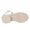 Sandalias de Tacón Mujer Popa Arale Blanco