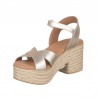 Sandalias de Tacón Mujer Popa Clifton Oro