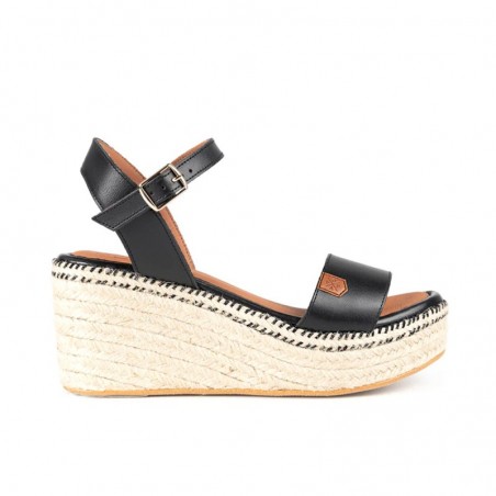 Cuñas Mujer Popa Tofari Negro