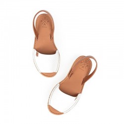 Sandalias Planas Mujer Popa Saona Blanco