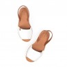 Sandalias Planas Mujer Popa Saona Blanco