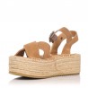 Sandalias Planas Mujer Refresh 170794 Camel