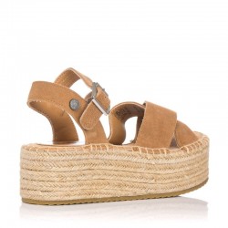 Sandalias Planas Mujer Refresh 170794 Camel