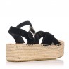 Sandalias Planas Mujer Refresh 170794 Negro