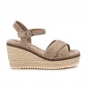 Cuñas de Esparto Mujer Refresh 172650 Taupe