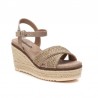 Cuñas de Esparto Mujer Refresh 172650 Taupe