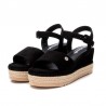 Cuñas de Esparto Mujer Refresh 172660 Negro