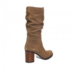Botas de Tacón Mujer Maria Jaen 7047 Marron