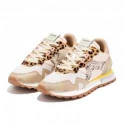Sneakers Mujer D.franklin Dfsh378006 Oro