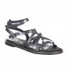 Sandalias Planas Mujer Porronet 3109 Plomo
