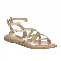 Sandalias Planas Mujer Porronet 3109 Oro