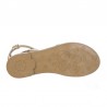 Sandalias Planas Mujer Porronet 3109 Oro