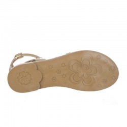 Sandalias Planas Mujer Porronet 3109 Oro