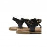 Sandalias Planas Mujer Porronet 3112 Negro