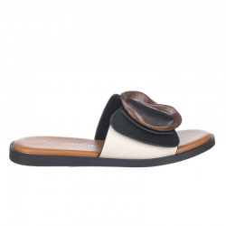 Sandalias Planas Mujer Noa Harmon 9663 Negro