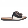 Sandalias Planas Mujer Noa Harmon 9663 Negro