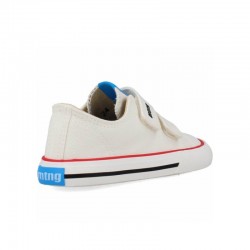 Zapatillas Lona Ba Niña MTNG 49049 Blanco