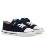 Zapatillas Lona Ba Niño MTNG 49065 Marino