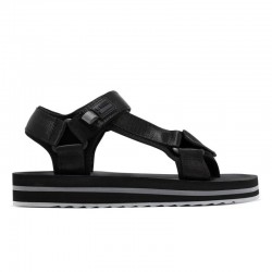 Sandalias Planas Mujer D.franklin Dfsh404001 Negro-Negro