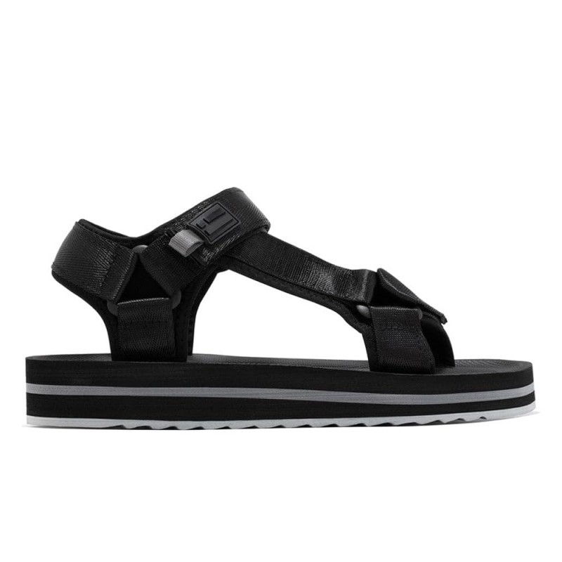 Sandalias Planas Mujer D.franklin Dfsh404001 Negro-Negro