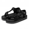 Sandalias Planas Mujer D.franklin Dfsh404001 Negro-Negro