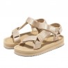 Sandalias Planas Mujer D.franklin Dfsh404001 Oro