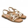 Sandalias Planas Mujer Porronet 3113 Oro