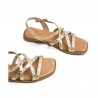 Sandalias Planas Mujer Porronet 3113 Oro
