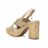 Sandalias de Tacón Mujer XTI 144063 Oro