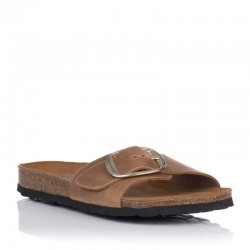 Sandalias Planas Mujer Inter-Bios 7220 Beig