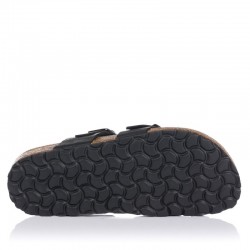 Sandalias Planas Mujer Inter-Bios 7212 Negro