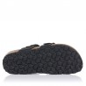 Sandalias Planas Mujer Inter-Bios 7212 Negro
