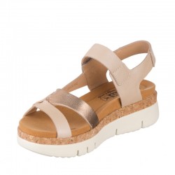 Sandalias Planas Mujer Pikolinos W4N-0968 Oro